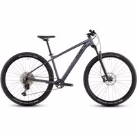 Cube Reaction SLX Hardtail Mountain Bike - 2026 - Metallic Grey / Black