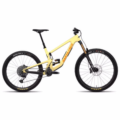 Santa Cruz Nomad 6 CC MX X01 Mountain Bike - 2024 - Gloss Marigold Yellow / 2XLarge